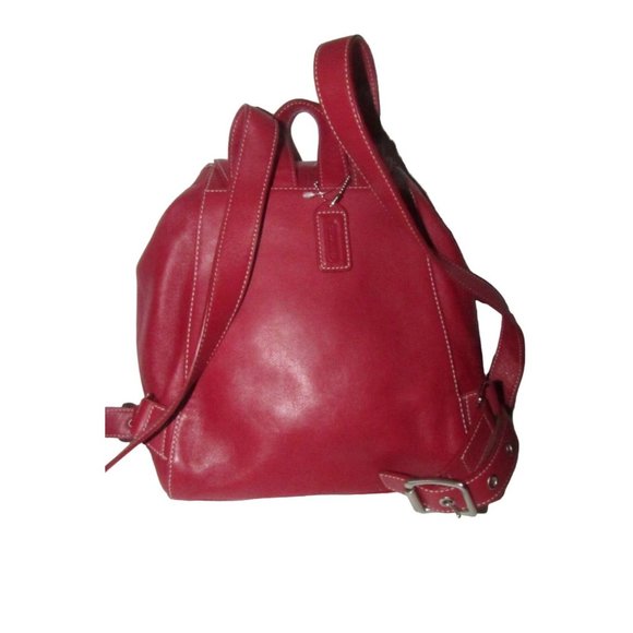 Coach, \'Legacy\' Red Sling Style Shoulder Bag or Backpack Buttery Soft Leather main image 11